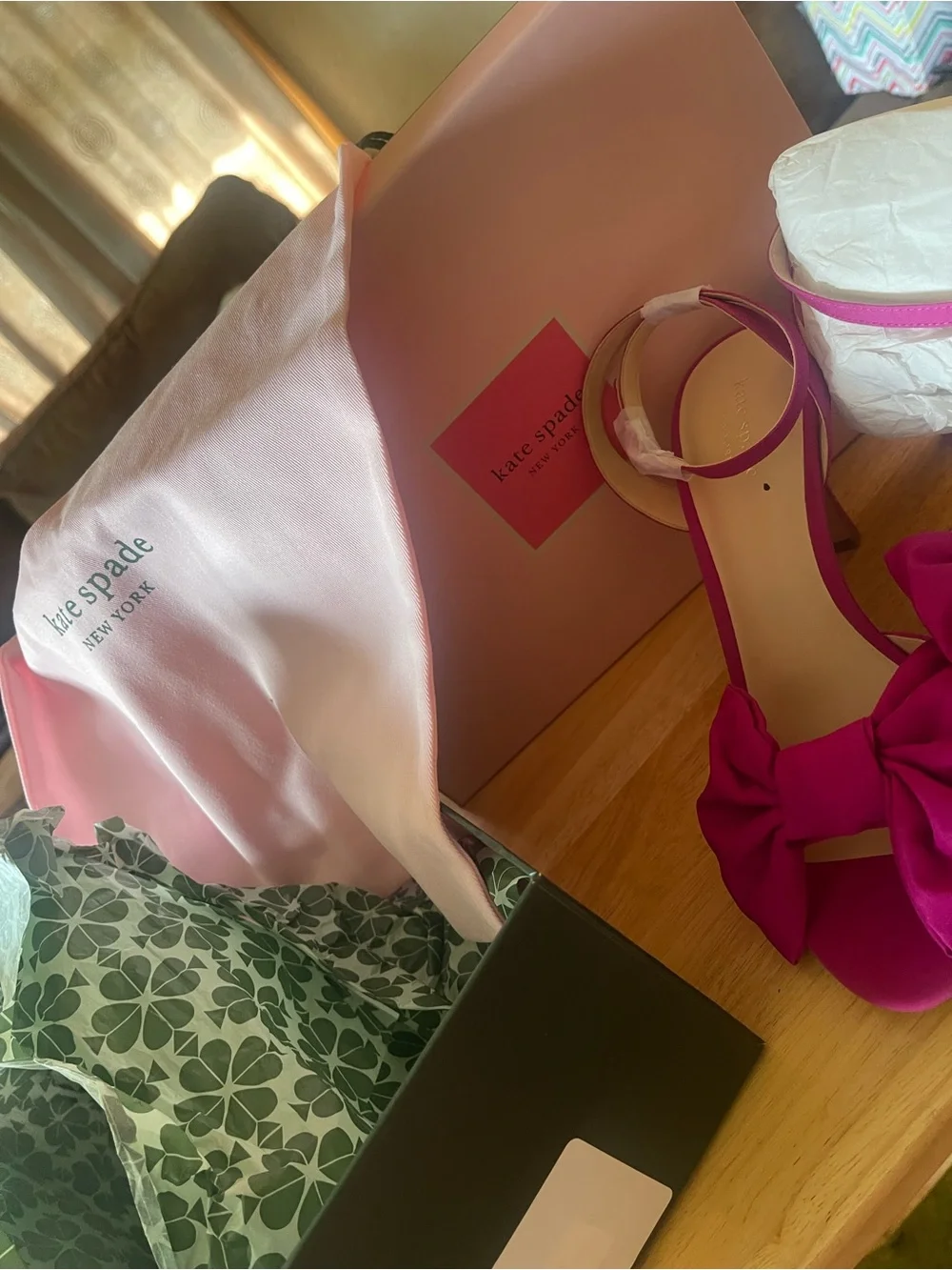 Kate Spade Gloria New Fuschia Heels Size 9.5 Dressy Party